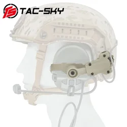 TAC-SKY 360° Rotatable Tactical Helmet Adapter Helmet ARC Rail Mount Compatible With Tactical Headset MSA SORDIN Headset