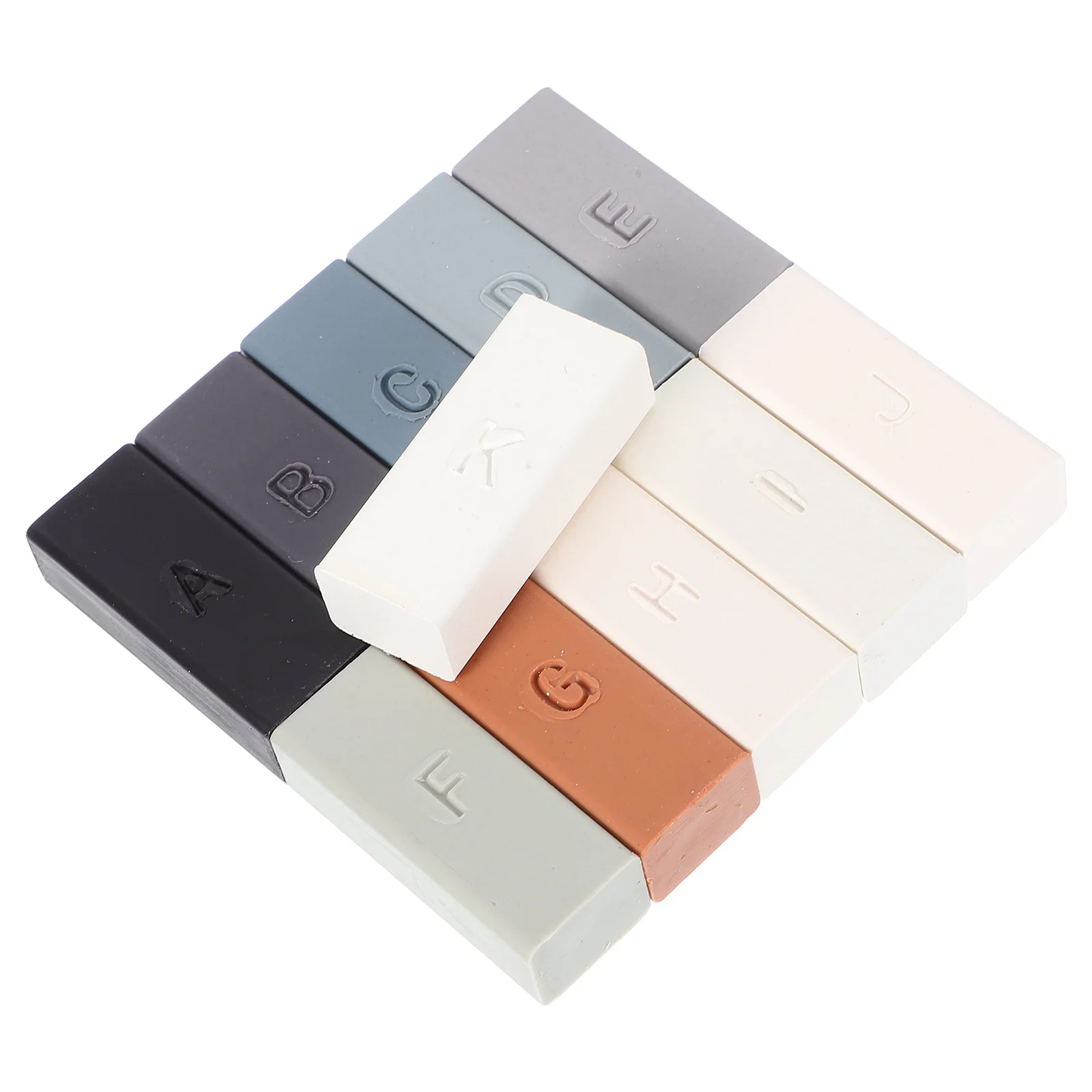 Рисунок 5 - набор восковых блоков для ремонта пола для Lvt Wpc