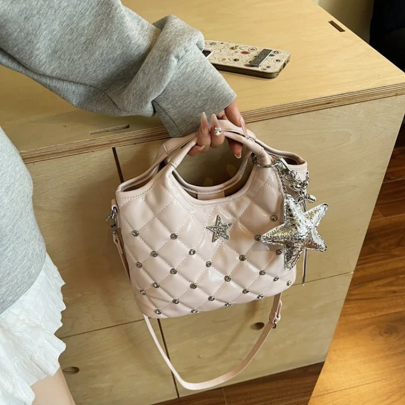 

Sophisticated Women's Leather Handbag Designer Crossbody Shoulder Bag Luxury Brand Ladies Purse Chic Messenger Tote