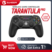 GameSir Tarantula Pro Switch controller wireless gamepad with 9 mappable buttons, 6-axis gyroscope, Hall Effect triggers and NFC