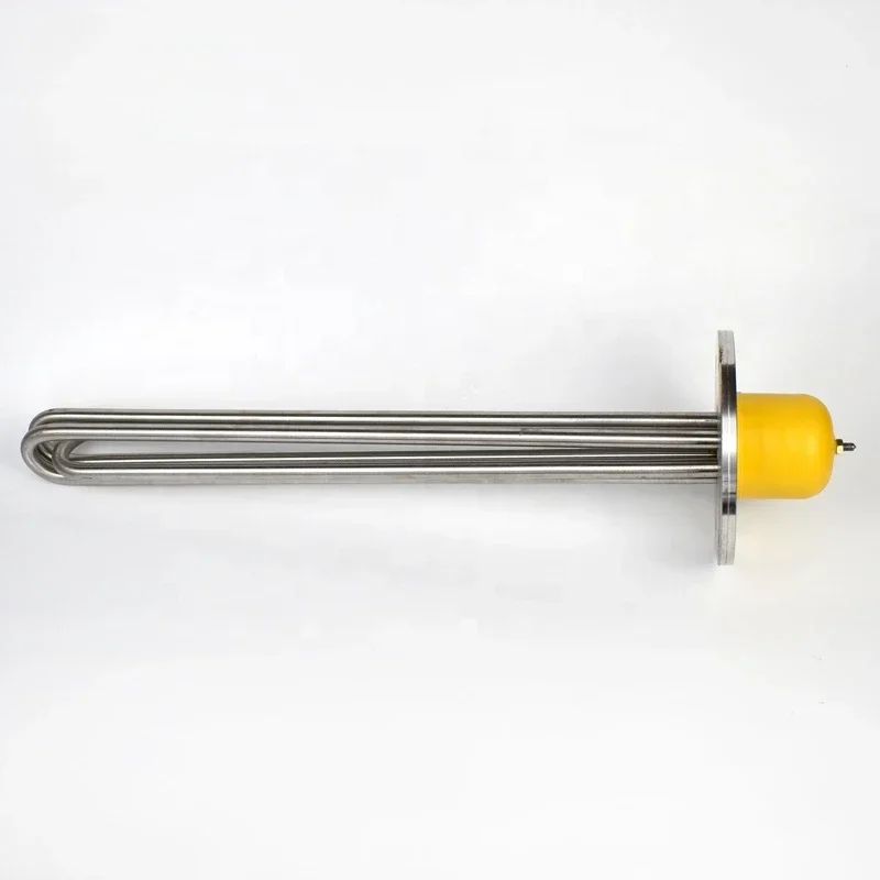 

3*490mm Industrial Heater SUS316L Heating Tube 440v 18kw Flange Liquid Oil Immersion Heater