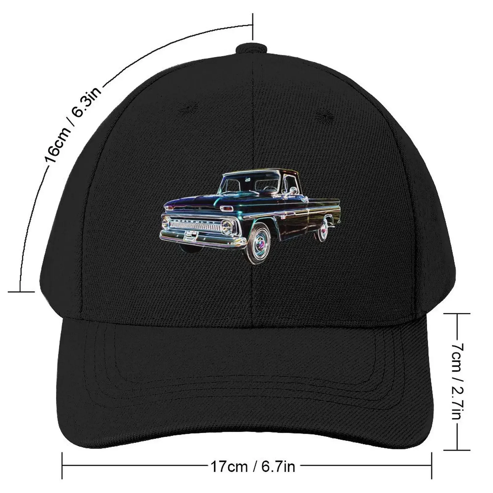 1966 Green Pickup Truck Baseball Cap Luxury Man Hat Beach Outing Women Men's