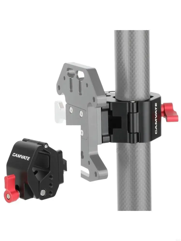 

Алюминиевый стержневой зажим 462E, аккумуляторный зажим с V-образным креплением, диаметр стержня 25–35 мм, труба 1/4 дюйма