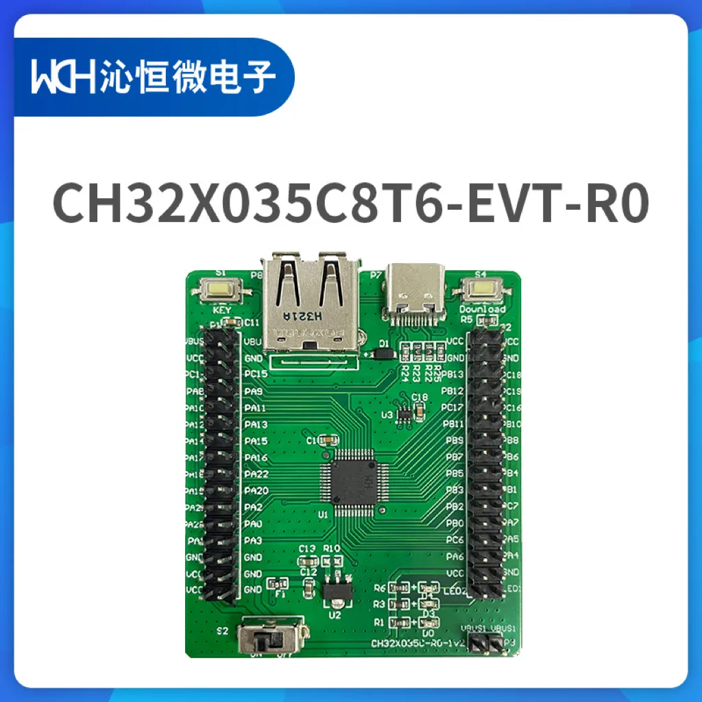 CH32X035 Series CH32X035C8T6-EVT-R0 CH32X035F8U6-EVT-R0 CH32X035G8U6-EVT-R0 CH32X035G8R6-EVT-R0 CH32X035F7P6-EVT-R0