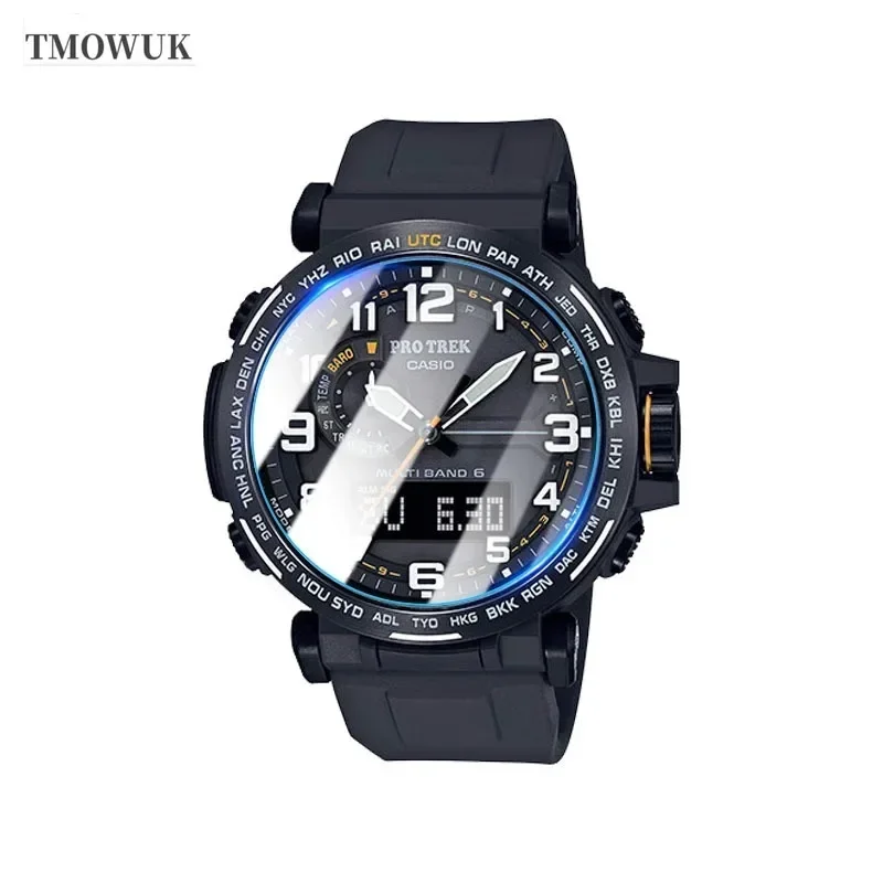 For Casio GA100 6100 TR770 Pro-Trek EFR 303 GA-2200 GA-2100 GST-W300 Screen Protector Soft TPU Hydrogel Film HD Clear TMOWUK