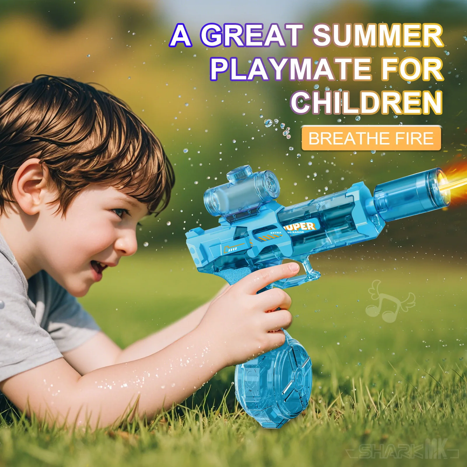 Kinderen Hogedruk Elektrisch Waterpistool Speelgoed Zomer Buiten Strand Zwembad Tuin Strijd Games Kinderen Automatische Uitbarstingen Watergun Geschenken