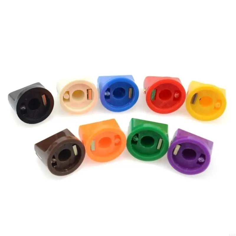 Caps Guitar Effect Part Colorful Guitar Effect Pedal Footswitch Knobs
