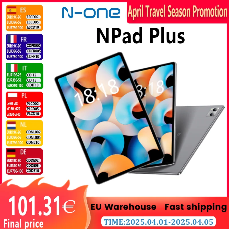 مراجعات وتحليل لجهاز N-One NPad Plus 10.4 بوصة: الأداء، التصميم، والوظائف