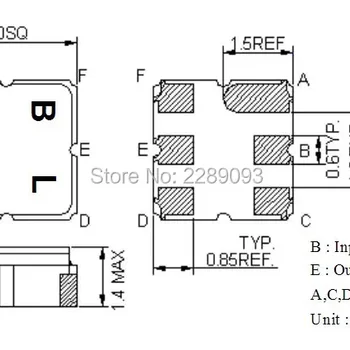 ! Yeni orijinal 5 adet/grup TA0871A TA 0871A TA0871 BL testere filtresi 1237.5 MHz SMD 3.0X3.0mm