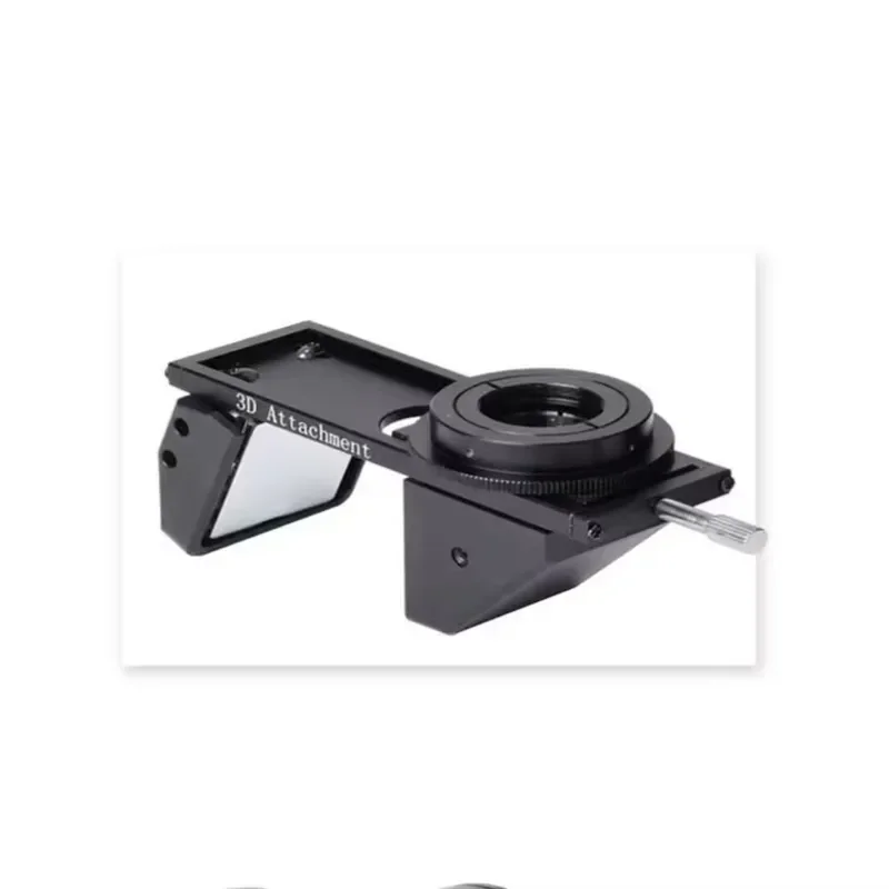 3D Video Microscope Lens 2D 3D Manual Switching Compatible Monocular Lenses High Definition Industrial Inspection Repair