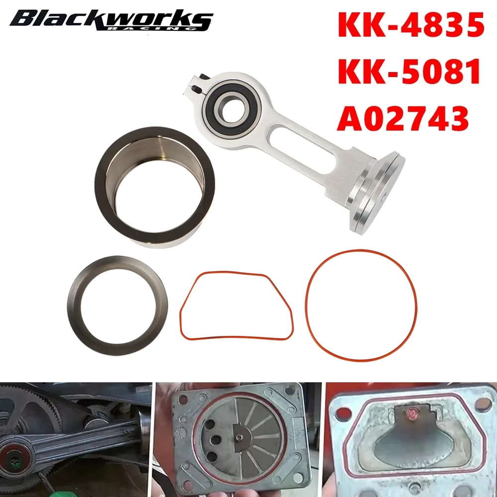 KK-4835 Compressor Piston Kit Connecting Rod Replacement Kit Fits For Craftman/Devildiss/Dewalt/Porter Cable, KK5081 A02743