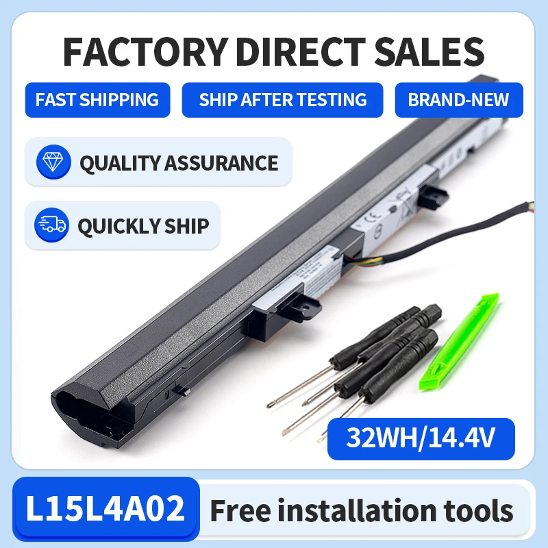 SOMI L15L4A02 L15S4A02 Battery For Lenovo Ideapad V110-15AST V110-14AST 15IAP 15ISK 15IKB E42-80 E52-80 L15C4A02 L15S4A02 L15L4E