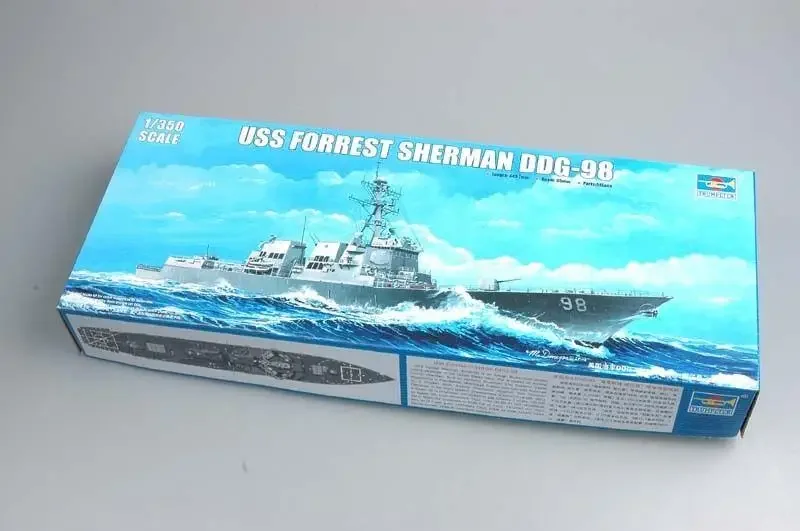 

Trumpeter 1/350 04528 Комплект модели сборки USS Forrest Sherman DDG-98