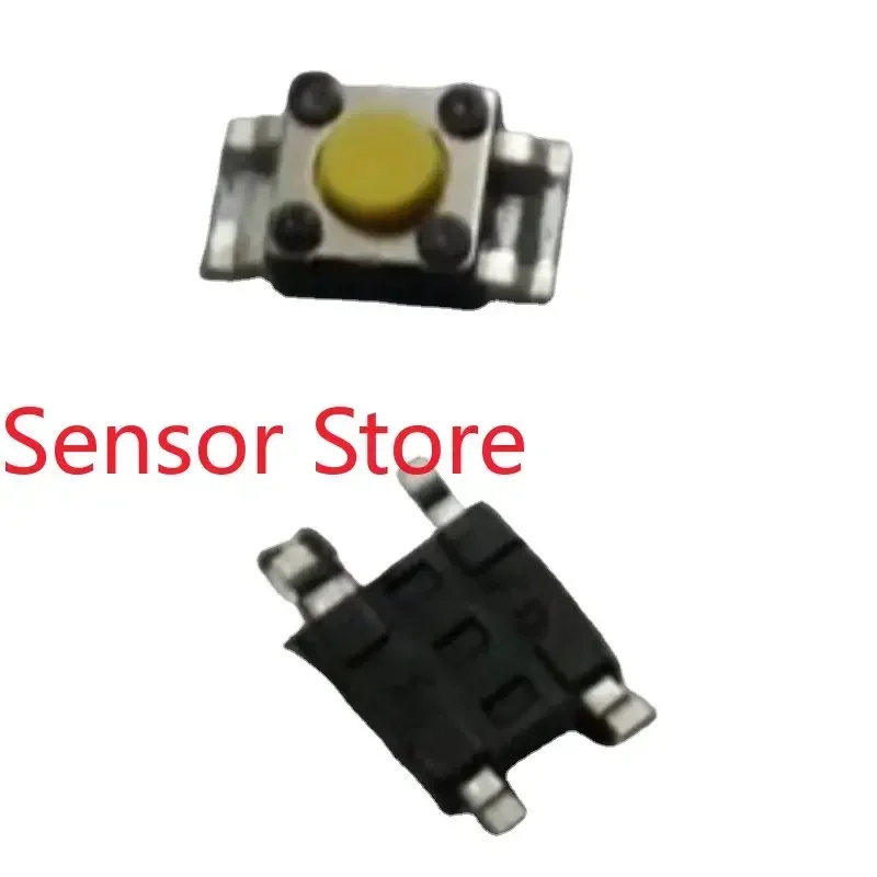 10PCS Light Touch Switch Patch, 4-pin 4.5*4.5*2.5 Button Micro Winding Tape
