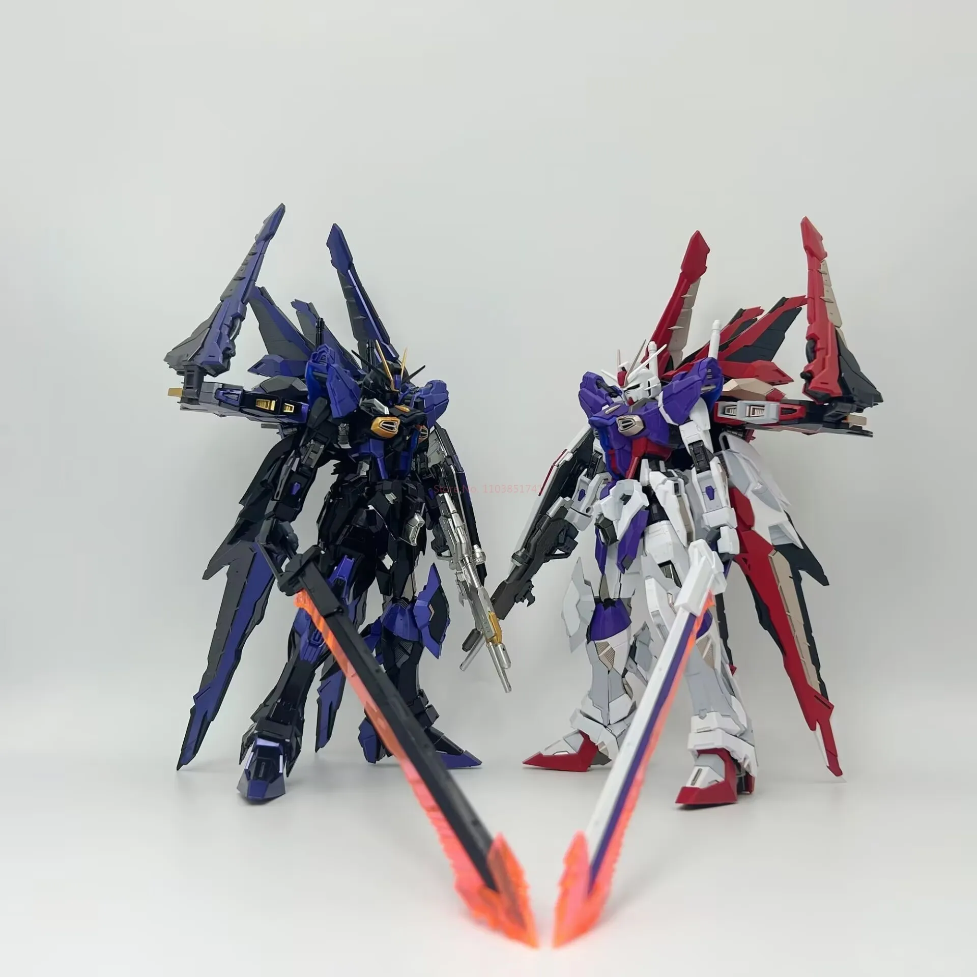 جديد Eg-01a Gk 1/100 Mg Zgmf-X56s/α قوة دفعة النسر التجمع نموذج أطقم سبيكة الهيكل العظمي عمل الشكل روبوت البلاستيك نموذج اللعب #5