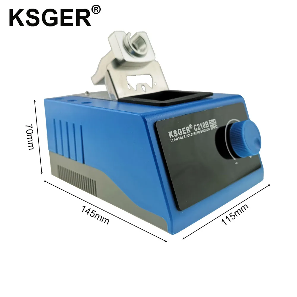 KSGER C210 C245 Soldering Station For JBC Tips Welding Tools Auto-sleep Rapid Heating Soldering Iron Handle 85W 150-480C