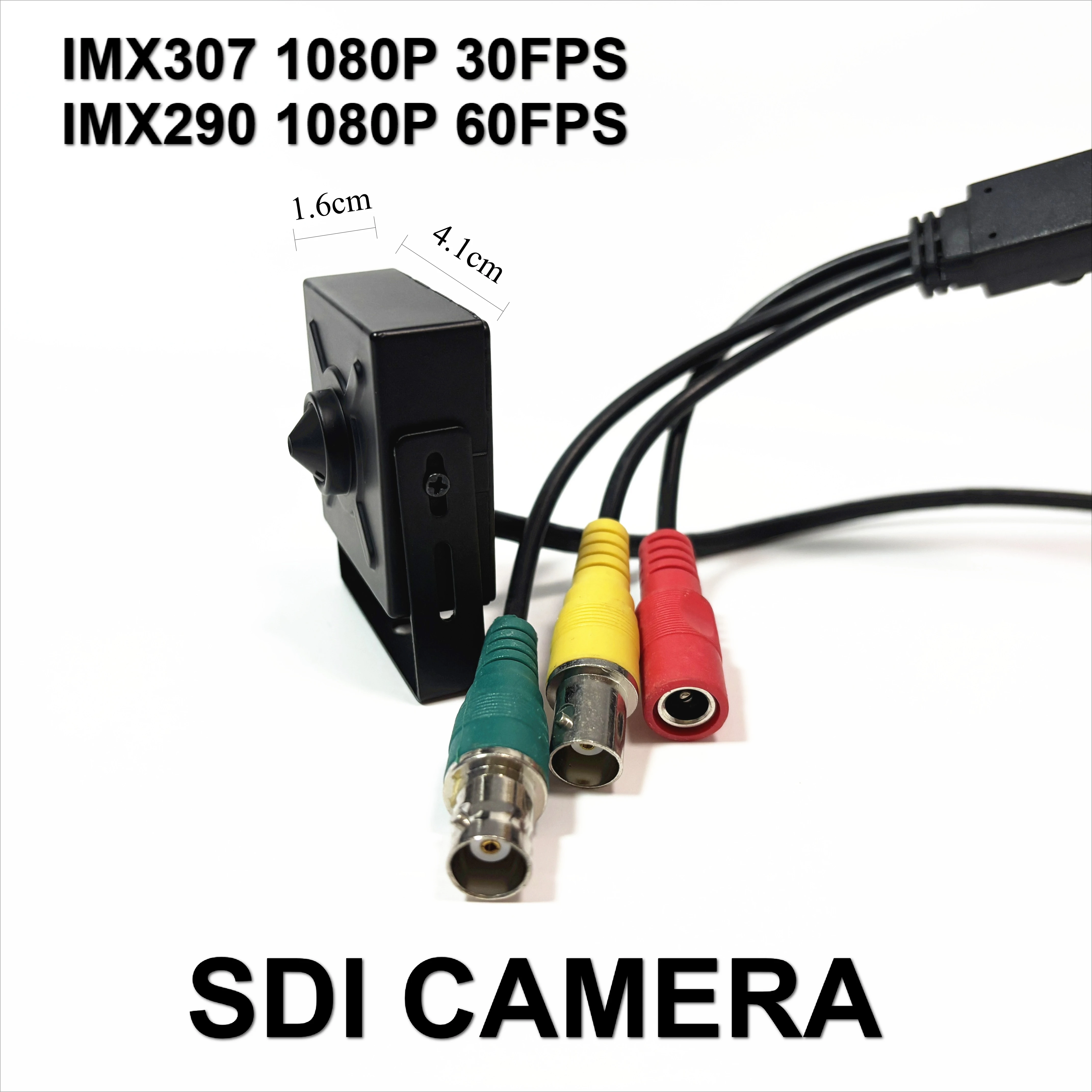 

Manufactured Direct Store Livestream SDI Camera 1080 50 / 60fps IMX290 Broadcast Studio 3G / HDSDI Lipstick Mini Square Cam