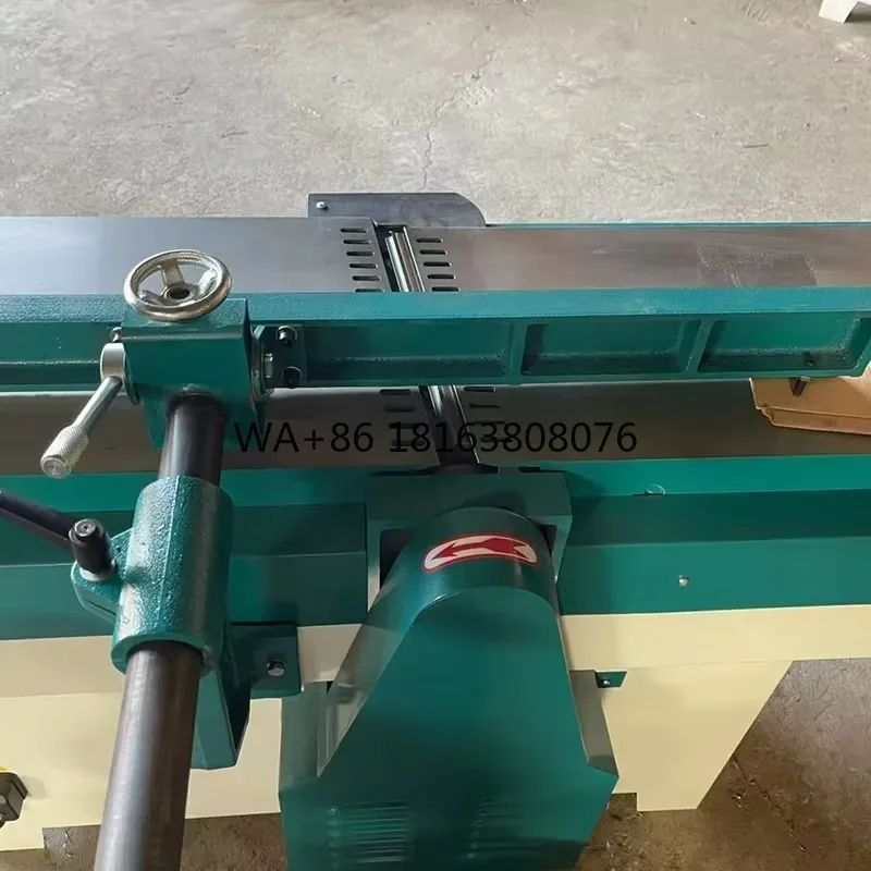 Woodworking Motorized Surface Planer Flat & Bevel Planning Machine 3kw Power 360kg Heavy