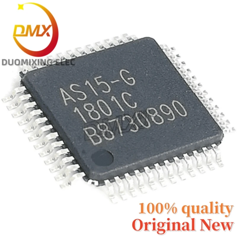 Original LCD Logic IC Chip, AS15-F, AS15-HF, AS15-G, AS15-HG, AS15-U, AS15 QFP, 100Pcs, Lot