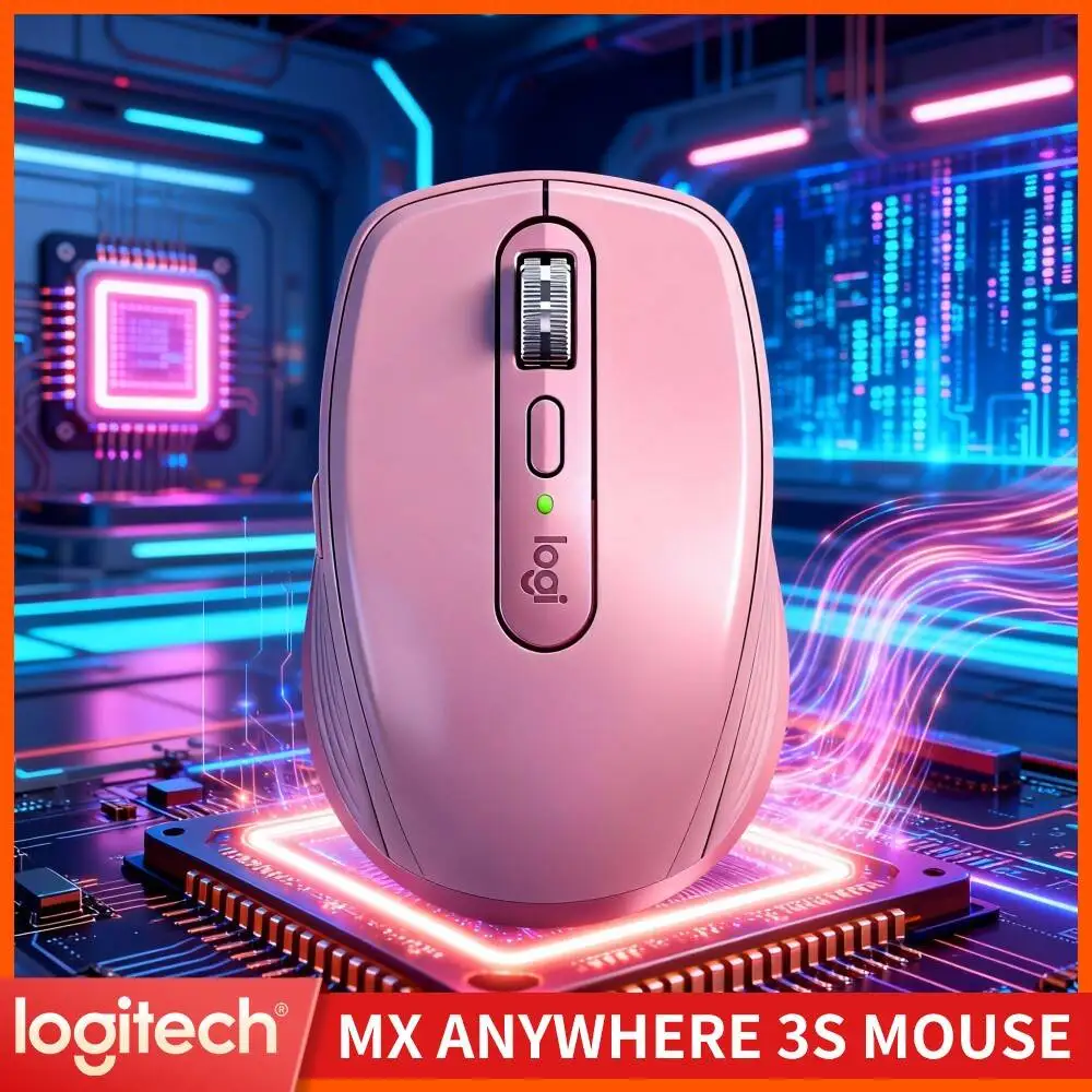 Logitech MX Anywhere 3S High Precision Wireless Mouse for Photo & Video Editing Work
