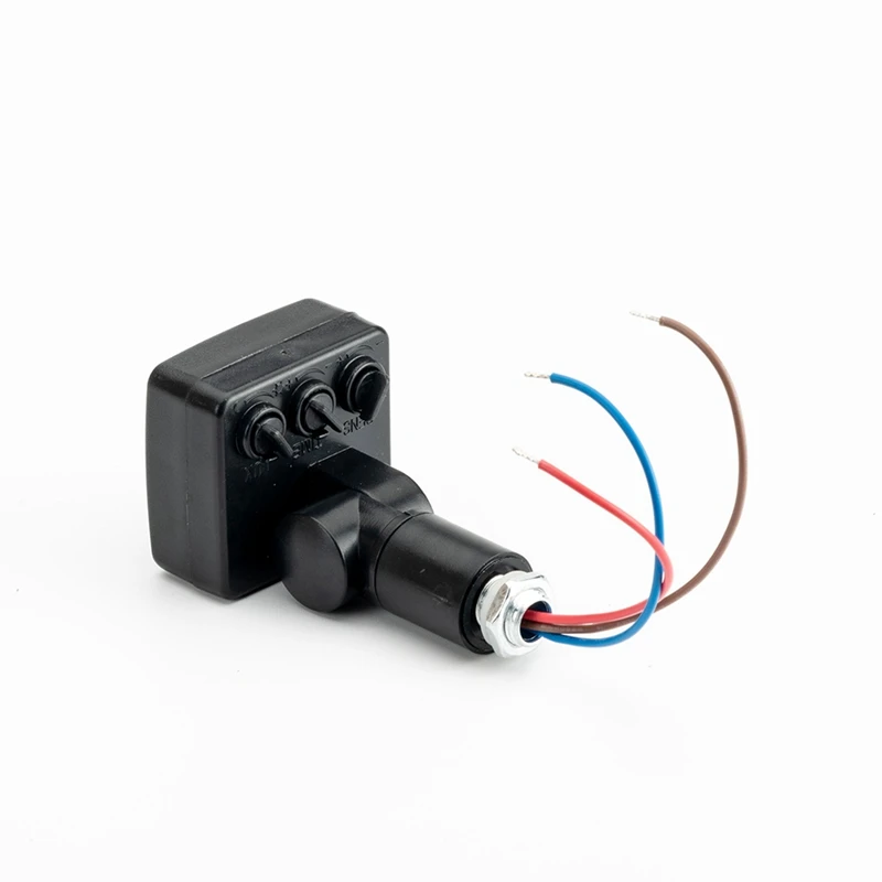 New-3X AC85-265V IP65 محس حركة قابل للتعديل PIR التبديل سامسونج مصباح ليد PIR مستشعر حركة خارجي كاشف ، 10 مللي متر أسود