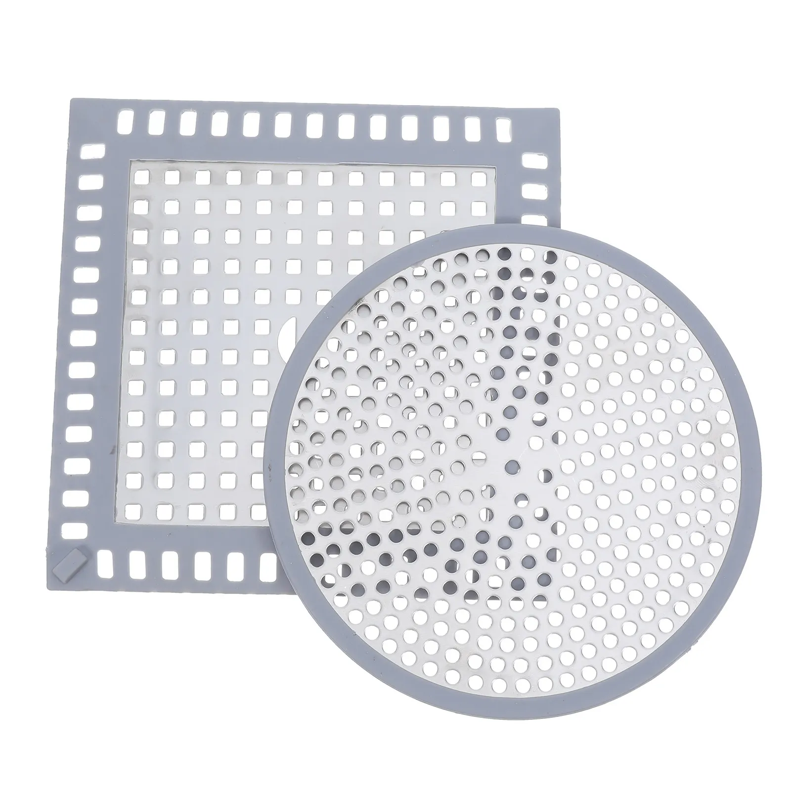 

2Pcs Stainless Steel Drain Cover Round Anti Clogging Floor Drain Cover for Bathroom Kitchen Shower Sink Basement Balcony Odor