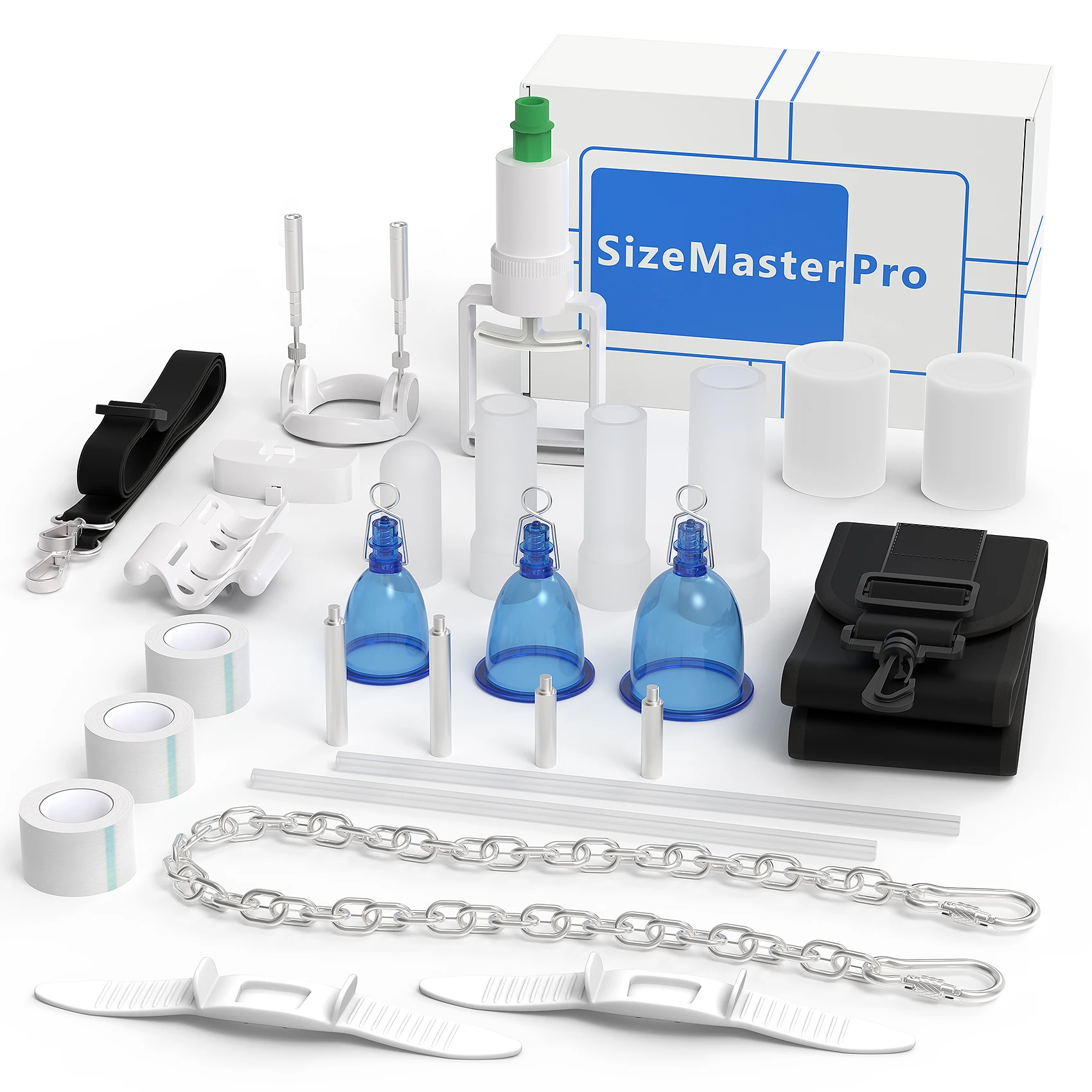 New Size Master Pro for Male Penis Enlargement Best Penis Growth Device Penis Master Extender with Phallosan Vacuum cup