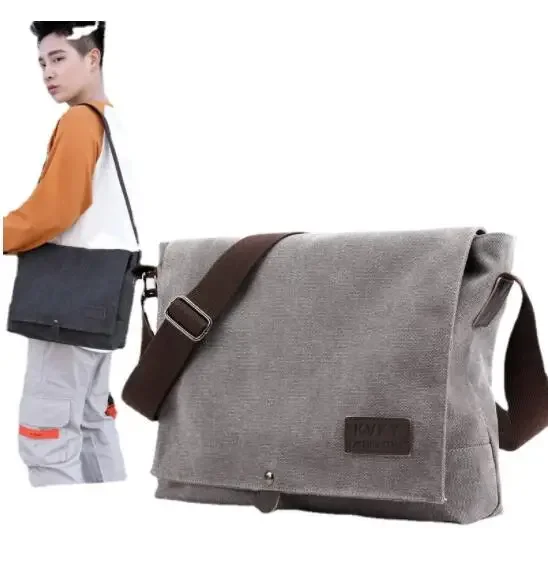 Męska torba na ramię Wysokiej jakości męska torba na ramię męska płócienna torba podróżna CrossBody Satchels Torebki biznesowe сумочка через плечо 가방