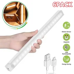 Lampe LED sous armoire avec détecteur de mouvement PIR, veilleuse aste à intensité variable, ampoule de détecteur de barre, tube d'allée, escalier, Cisco, chambre