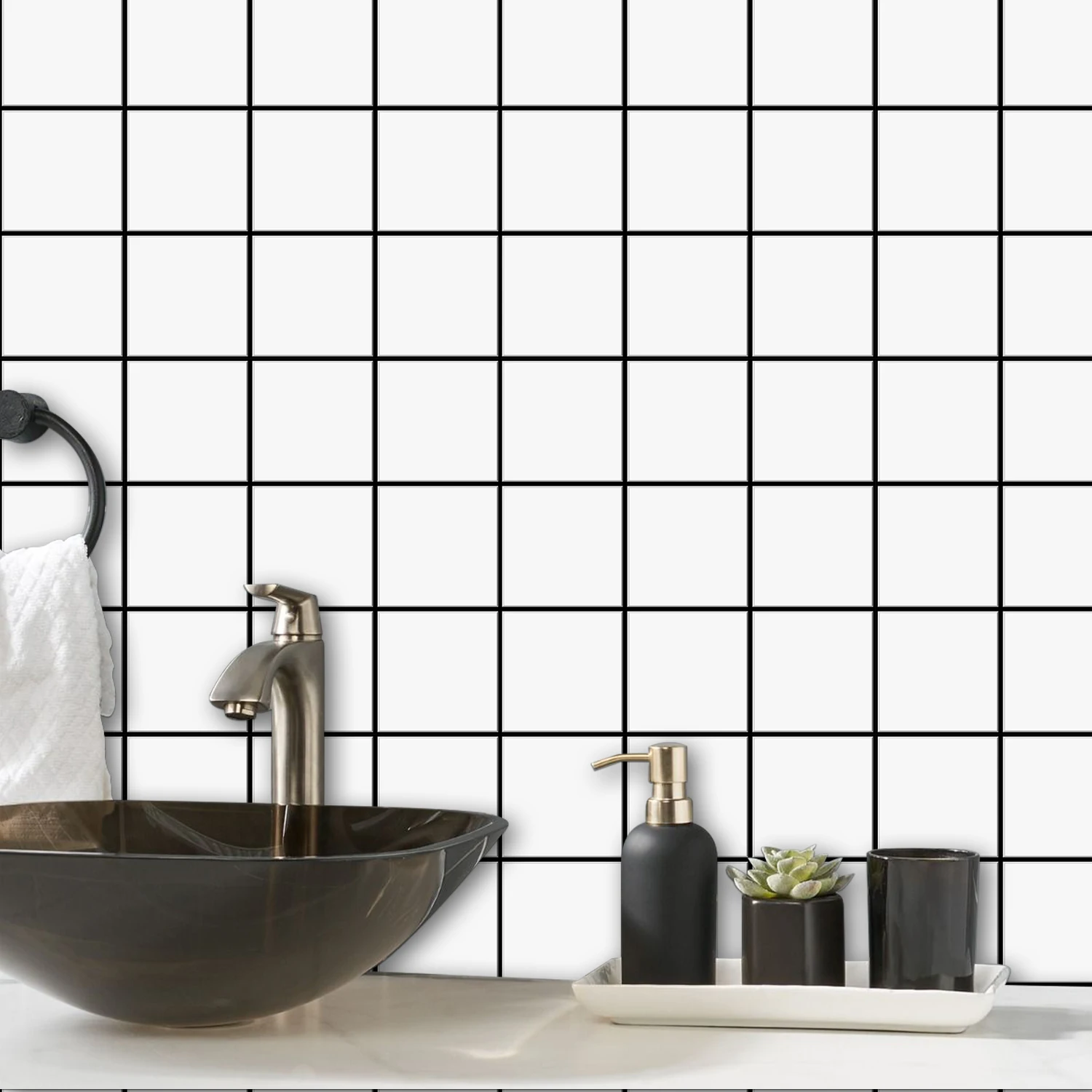 10 adet Premium Kare Duvar Kar - Commercial Kitchen Wall incelemesi ve fiyatı