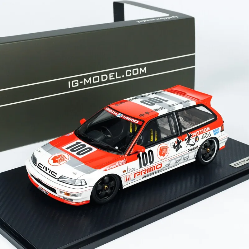 IG 1:18 Scale Honda CIVIC EF9 SiR Resin Car Model