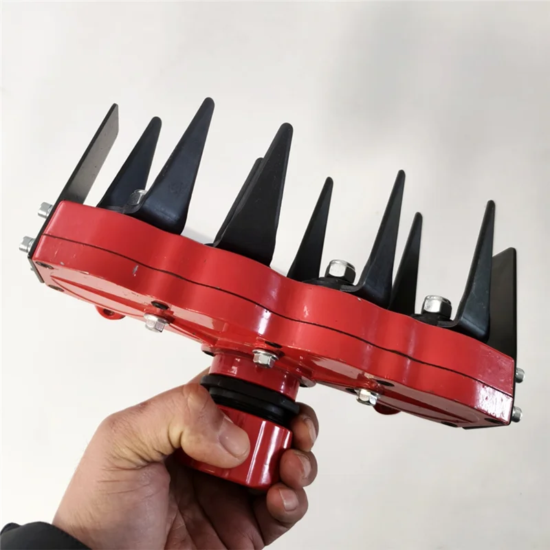 -AT37 Grass Remover Tool Attachment 2 In 1 Weeding Wheels Weeder Accessories Orchard Mower Weed Wheel Gear