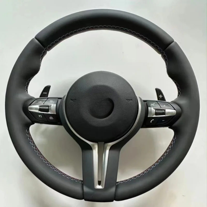 For BMW F-Chassis (New & Old Models) Leather Steering Wheel Modification
