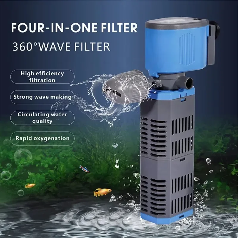 High-quality plastic environmentally friendly aquarium multi-functional fish tank built-in filter 4 in 11111