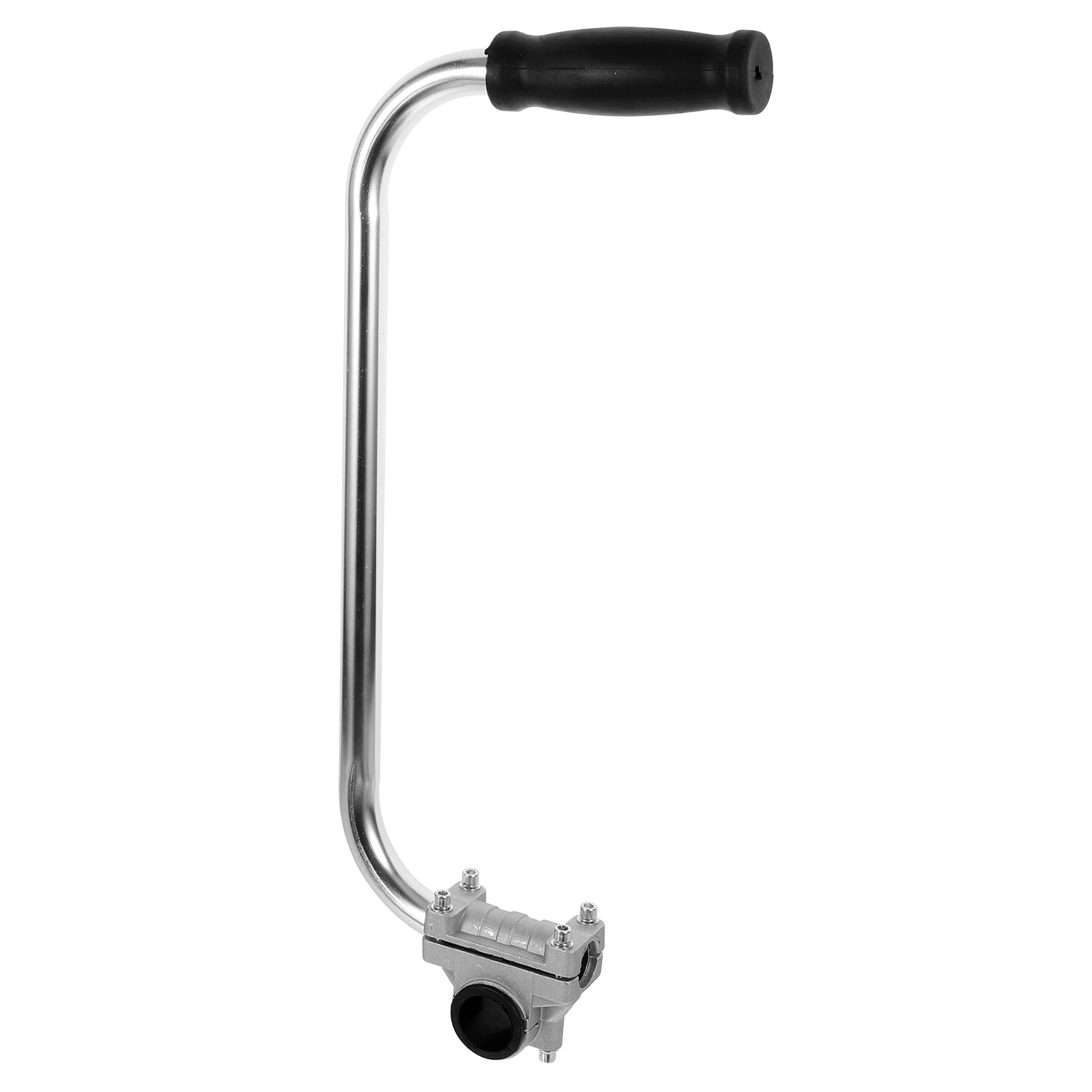 

Ergonomic Lawn Trimmer Handle Durable Stainless Steel Gardening Tool Part Grass Trimmer Accessory Mower Grip Handle Extension