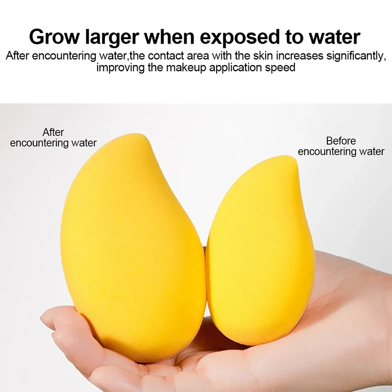 Makeup Blender Cosmetic Puff Makeup Sponges Cushion Foundation Powder Sponge Beauty Tool for Women Girls Make Up Accessories