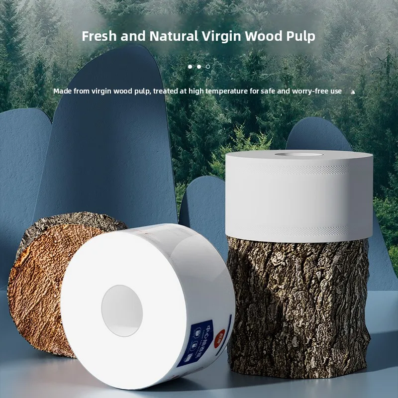 

Large Roll Tissue Commercial Hotel Batoom Hand Towel Kitchen Home Toilet Paper Box Whole Extractable Chinese Manufacturer