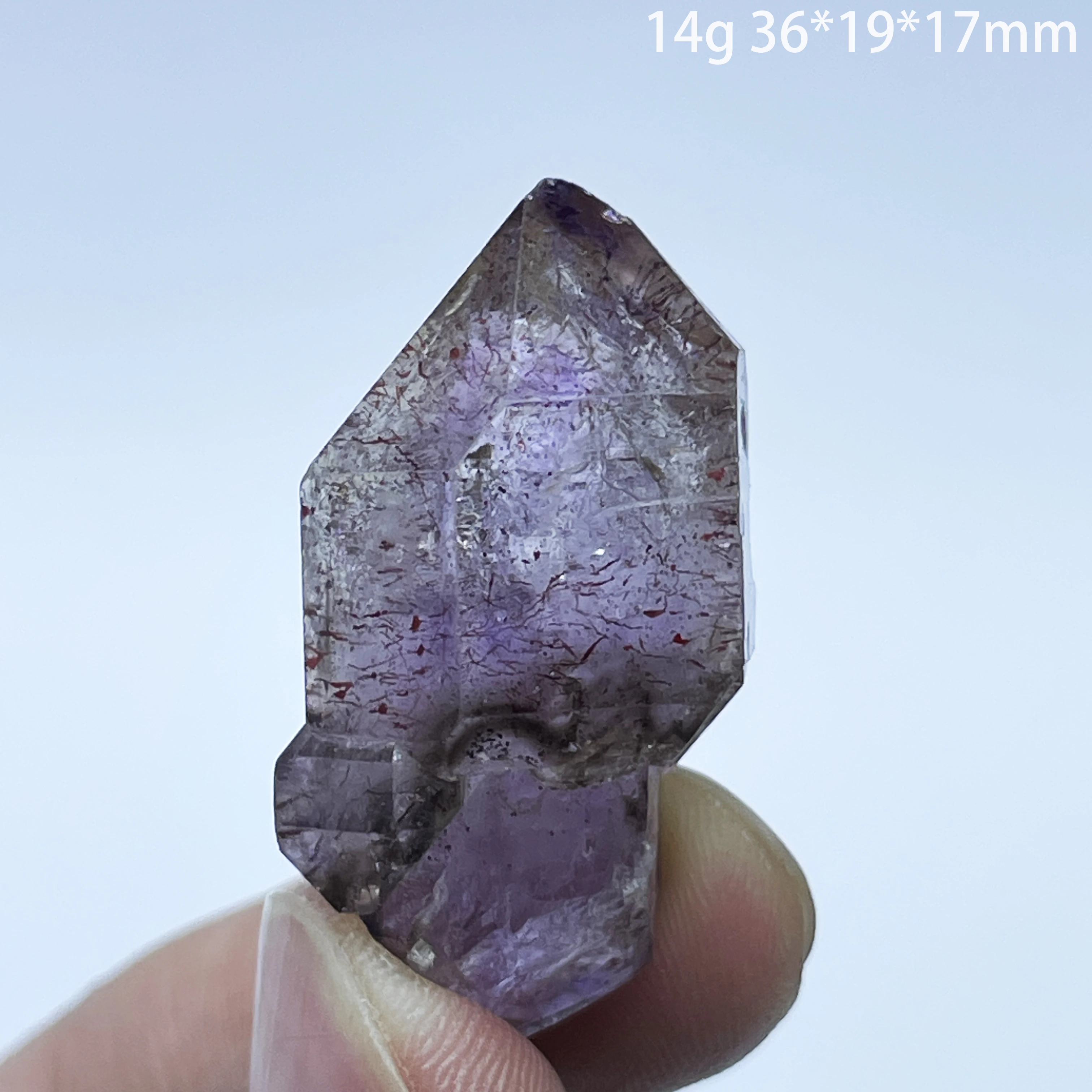 Natural Skeletal Crystal Amethyst Super Seven Mineral Specimen Quartz Cluster Raw Rock Home Decoration Rough Healing Crystal