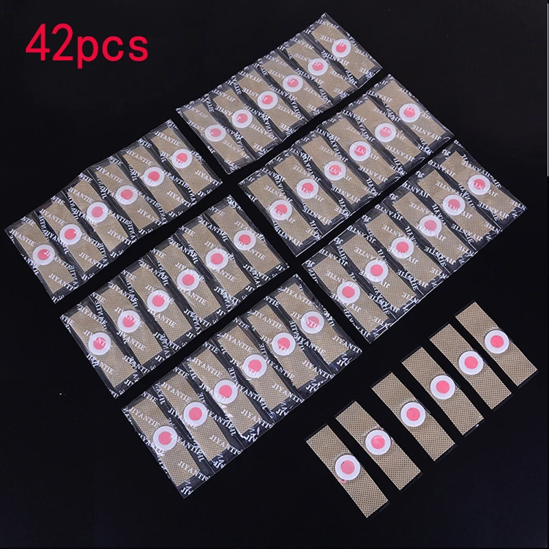 42pcs Foot Corn Killer Calluses Plantar Warts Thorn Pain Relief Plaster Foot Care Tool Medical Sticker Toe Protector