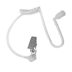 Auriculares acústicos de tubo, tapones para los oídos, equipo de intercomunicación, altavoz de juguete, micrófono, dispositivo de Cosplay, caja de anillo de seguridad