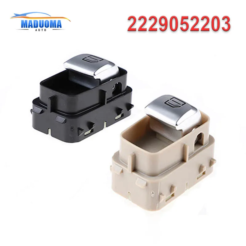 New Power window single switch 2229052203 Black And Beige Color Window Control Switch For Mercedes Vito W447 2015-2018