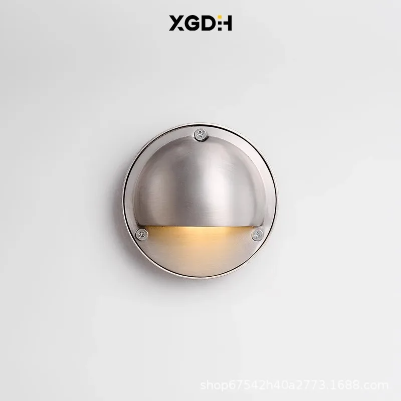 

All copper ambient wall lamp, staircase aisle corridor entrance, living room background wall lamp, retro medieval wall washer wa