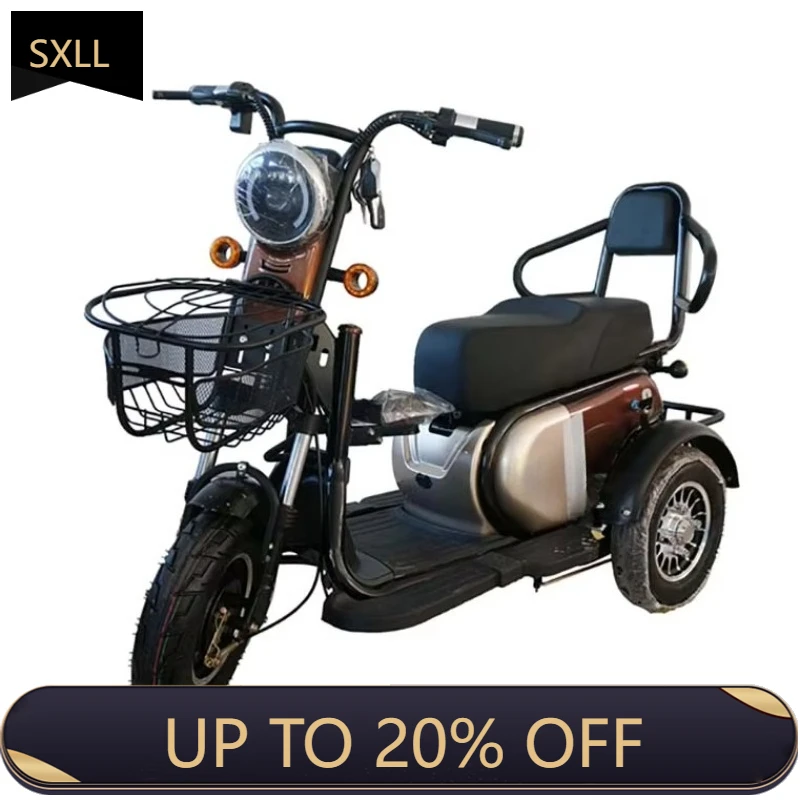 

SXLL Adult 3-wheel electric bicycle 3-wheel electric tricycle