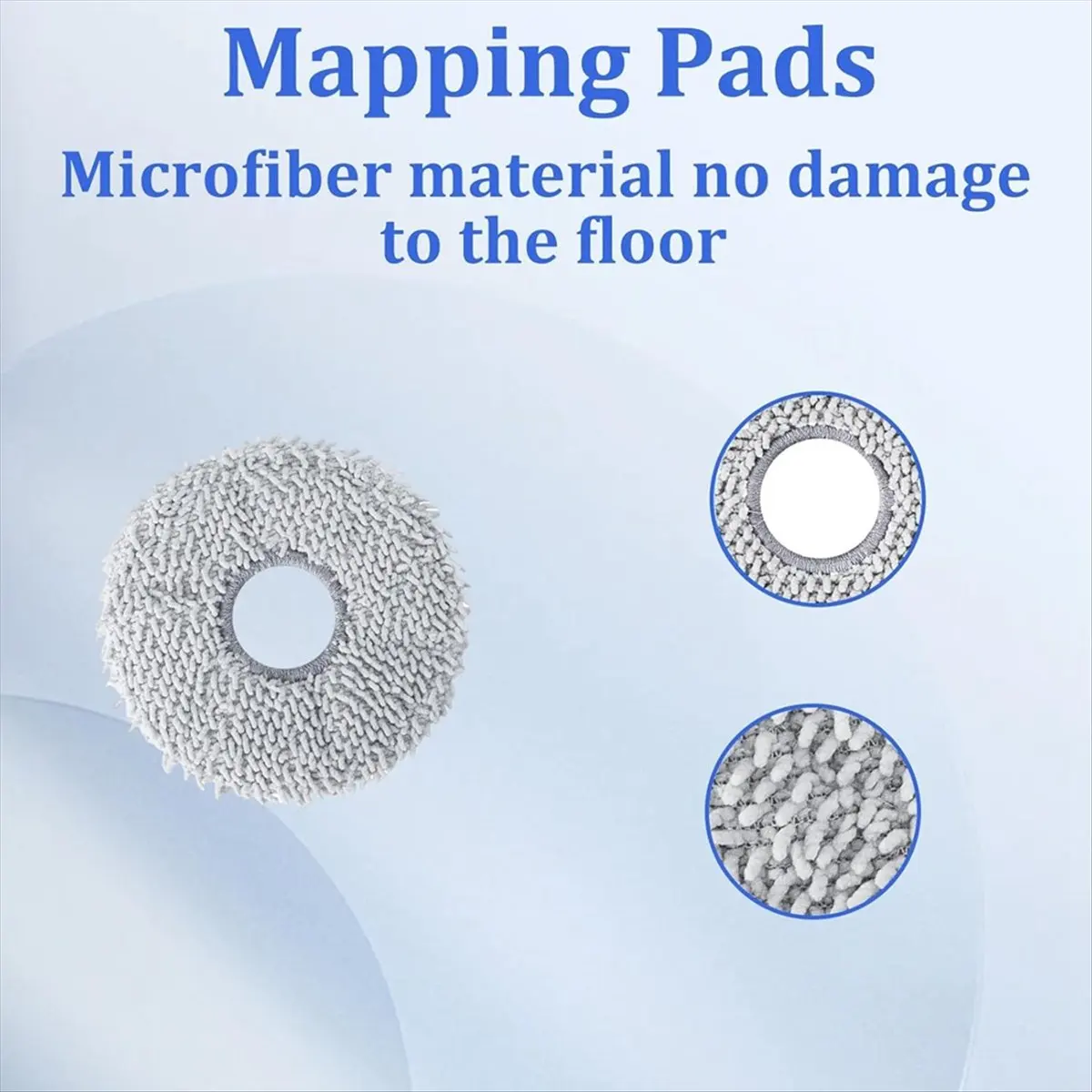 

Комплект из 9 запасных частей ABZJ для роботов-пылесосов Ecovacs Deebot T30C Omni и T30C Pro Omni: основная щетка, насадки для влажной уборки, мешки для сбора пыли, боковые щетки