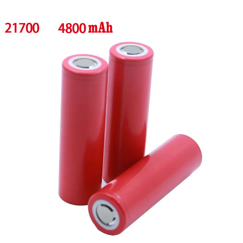 Nova bateria 5c 21700 bateria recarregável 3.7v4800mah li ion baterias 3.7v para carros elétricos