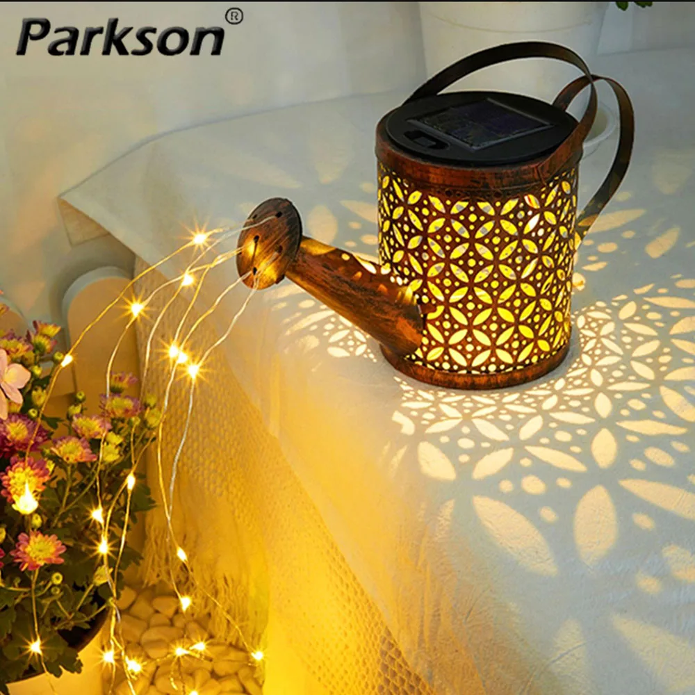 

Watering Can Solar LED Light Hanging Waterfall Lamp Waterproof IP65 For Outdoor Garden Lawn Backyard Street Decoration Lighting