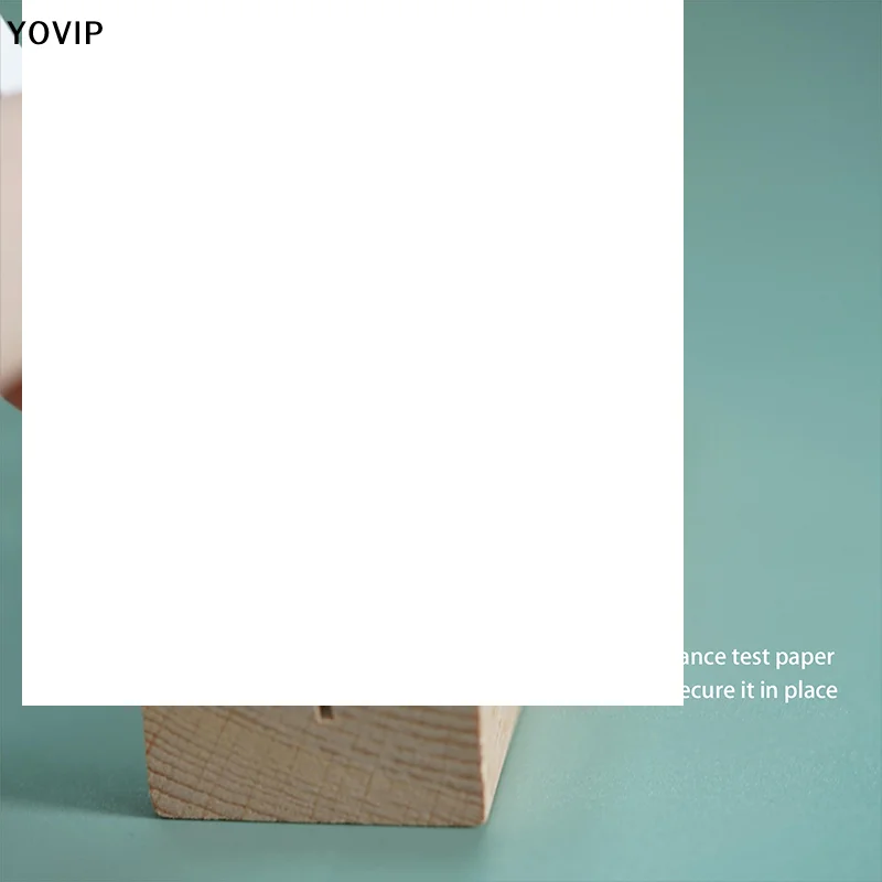 

Wood Table Perfume Essential Oils Test Tester Paper Strip Holder Display Stand Clamps Aromatherapy Paper Clips Decoration