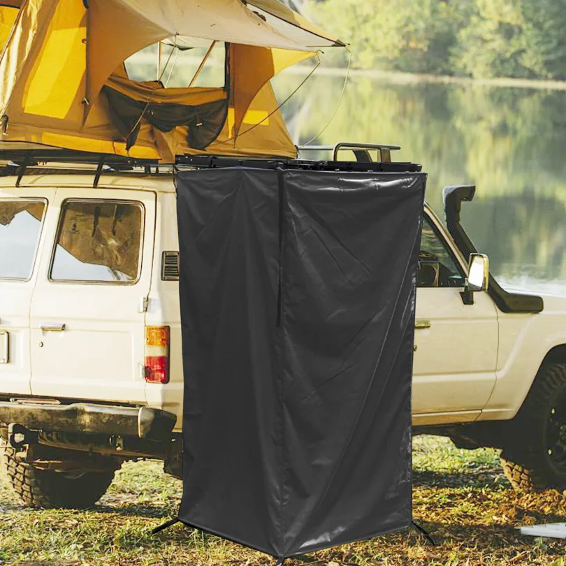 차량용 사이드 샤워 텐트 방수 프라이버시 샤워 텐트 R - Outdoor Camping Van Tent 리뷰 및 가격