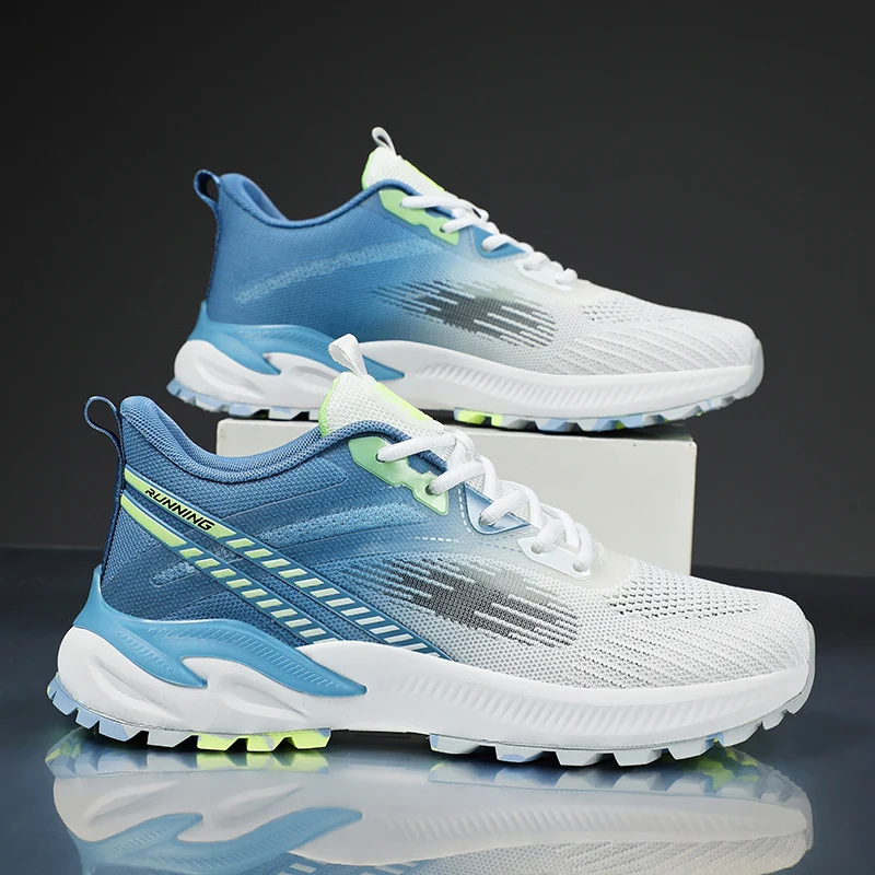 

Unisex Sports Shoes Big Szie Fashion Soft Mesh Wear-Resistant Breathable Running Shoes Outdoor Casual Sneakers for Men Women