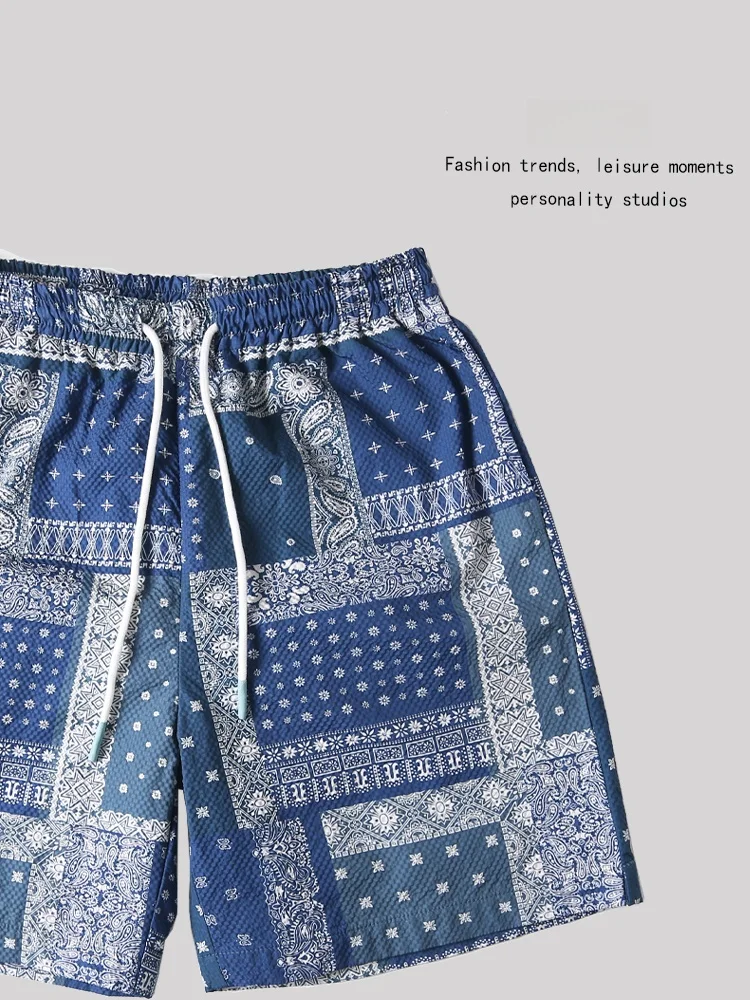 

ANXIE Casual orts | ex | High Street Sle | Small Batch Design | Almond Flower Print | Faionable Summer orts